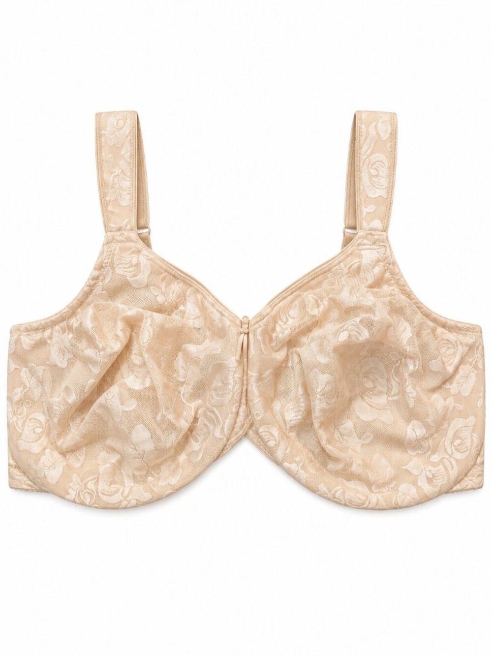 Wacoal 85567 Awareness Underwire Bra 42G Beige Floral Full Coverage Women’s